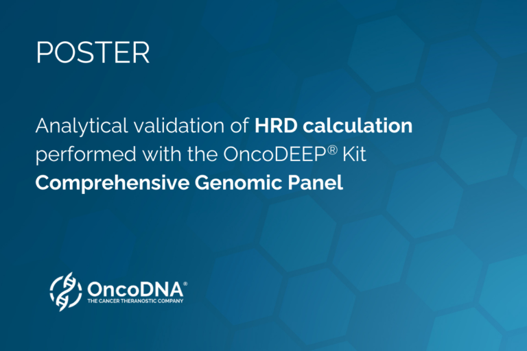 HRD validation with OncoDEEP® Kit for ovarian cancer